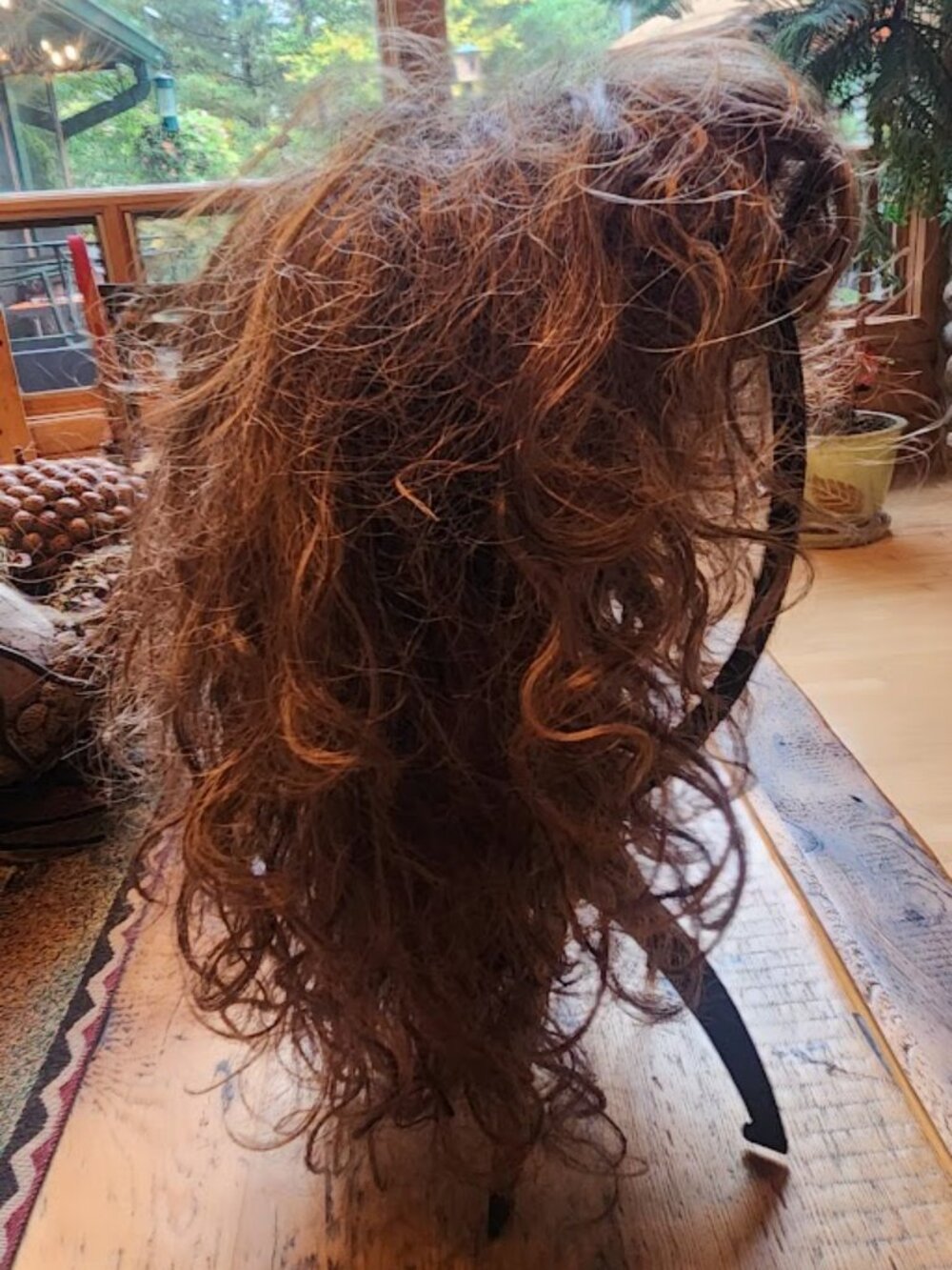 Ellen Wille Design Layered Curly Highlighted Wig Brown Blonde Mix - Picture 7 of 8